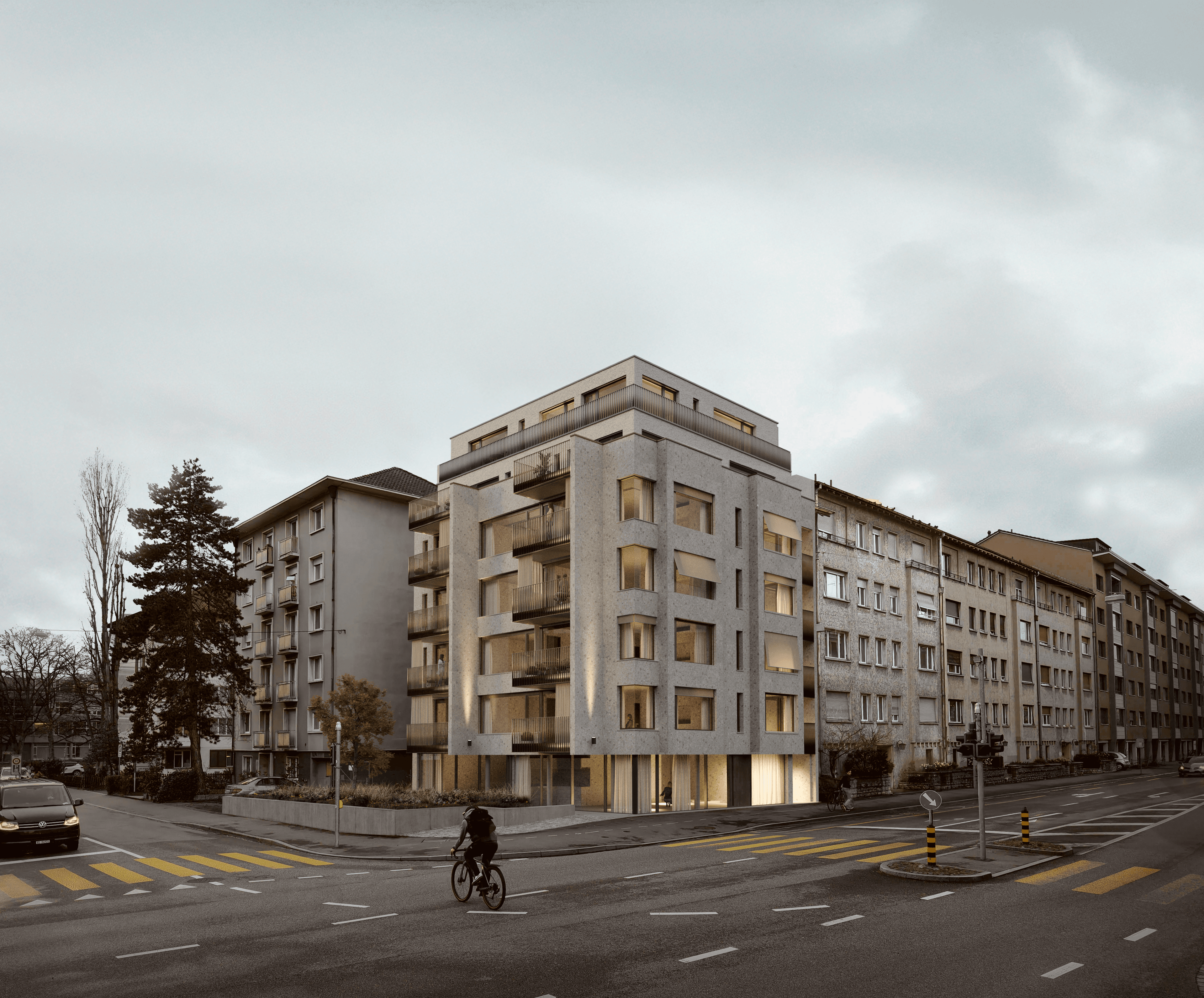 Strassenfassade